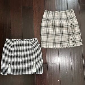 Plaid Y2K Mini Skirt BUNDLE !!